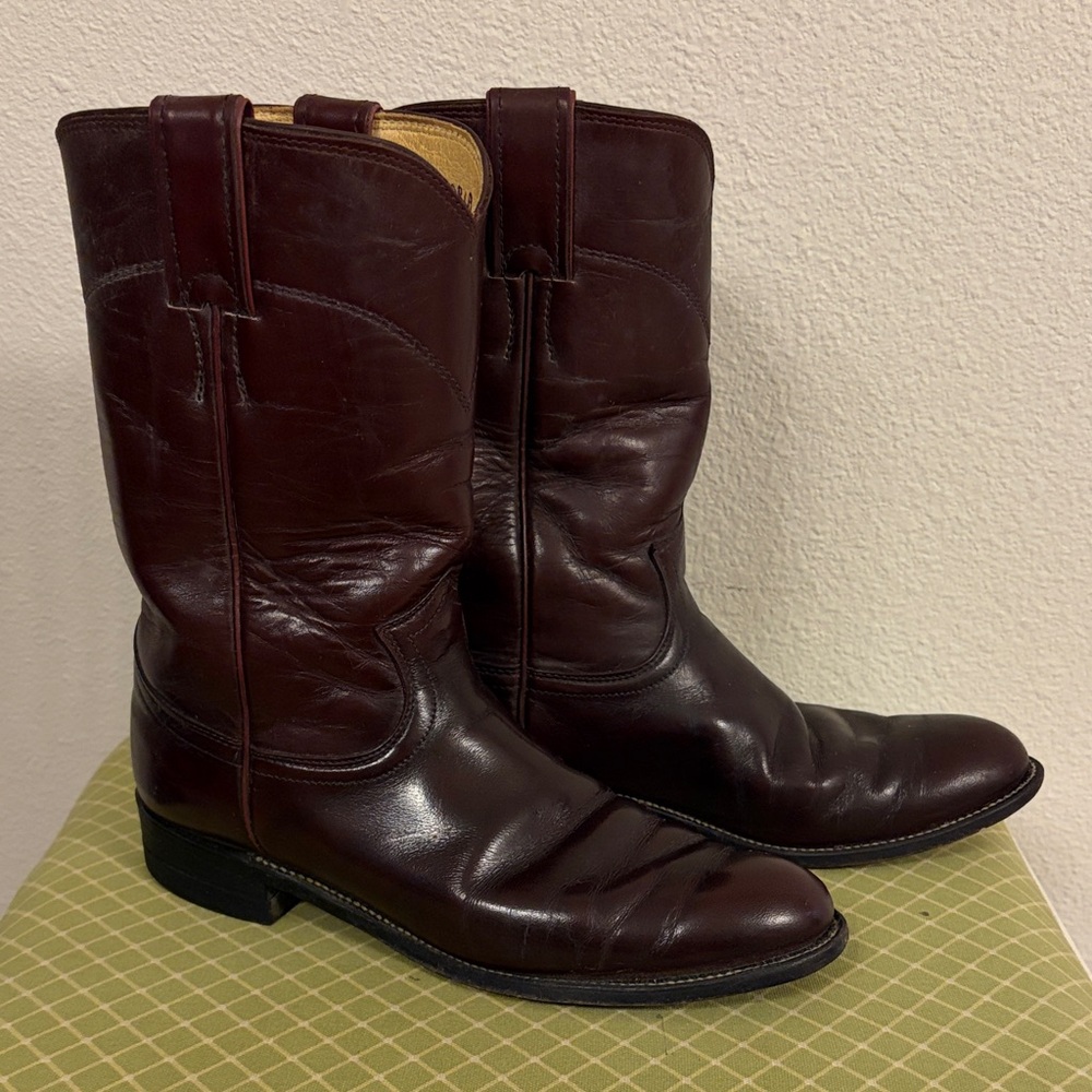 Brown Leather Boots